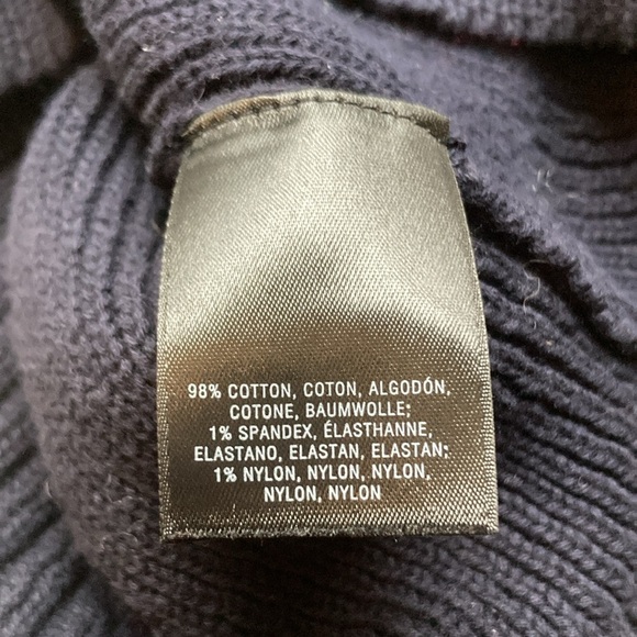 Anthropologie Moth dark blue cami sweater with side slits EUC - Picture 8 of 10